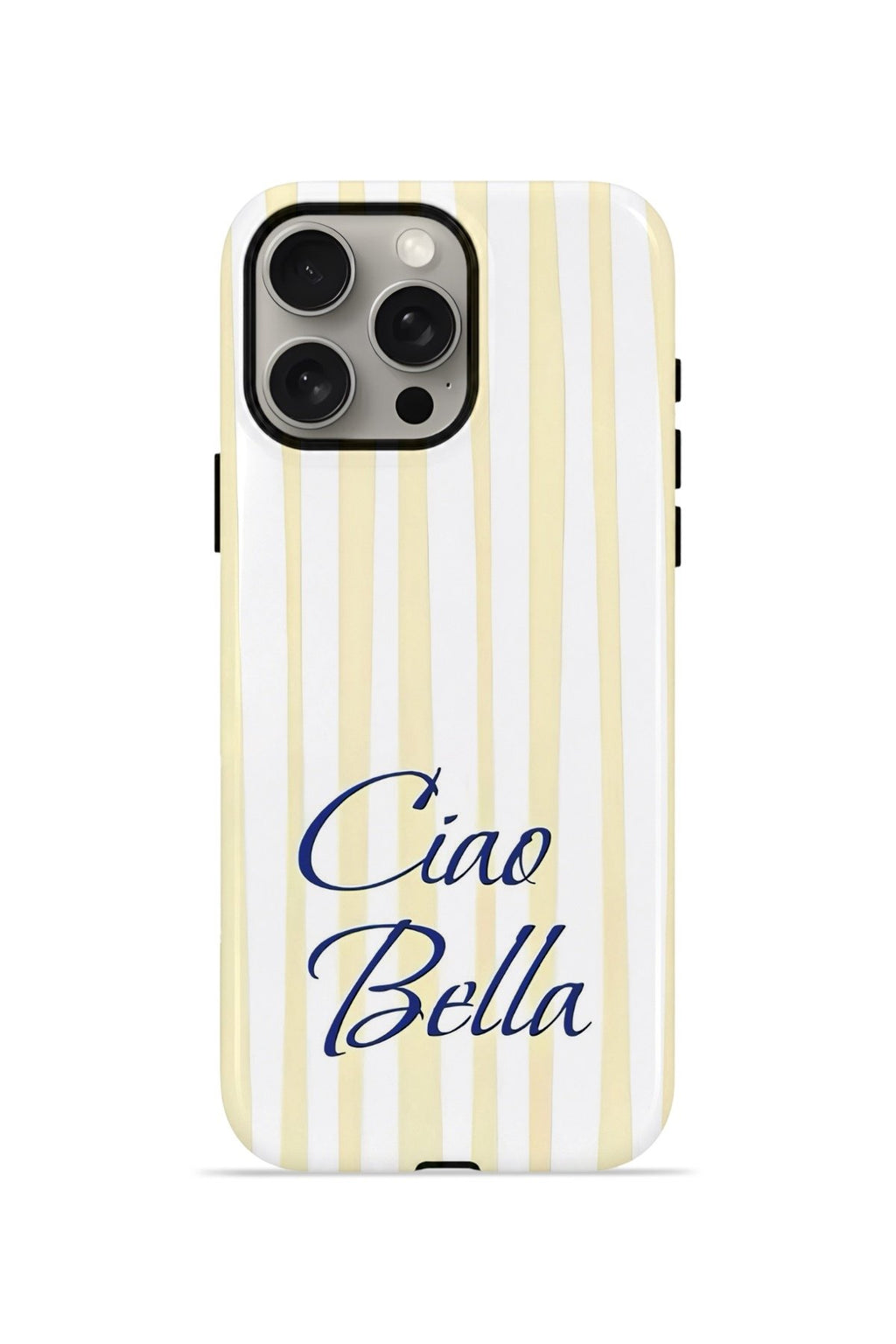iPhone 15 Pro Max Vorian Çift Katmanlı Kılıf Ciao Bella Lemon