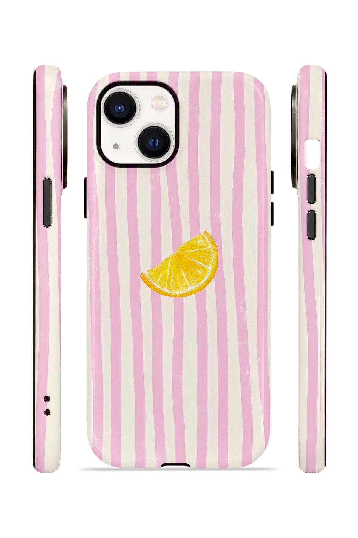 iPhone 14 Plus Vorian Çift Katmanlı MagSafe Kılıf Pink Lemon Drop