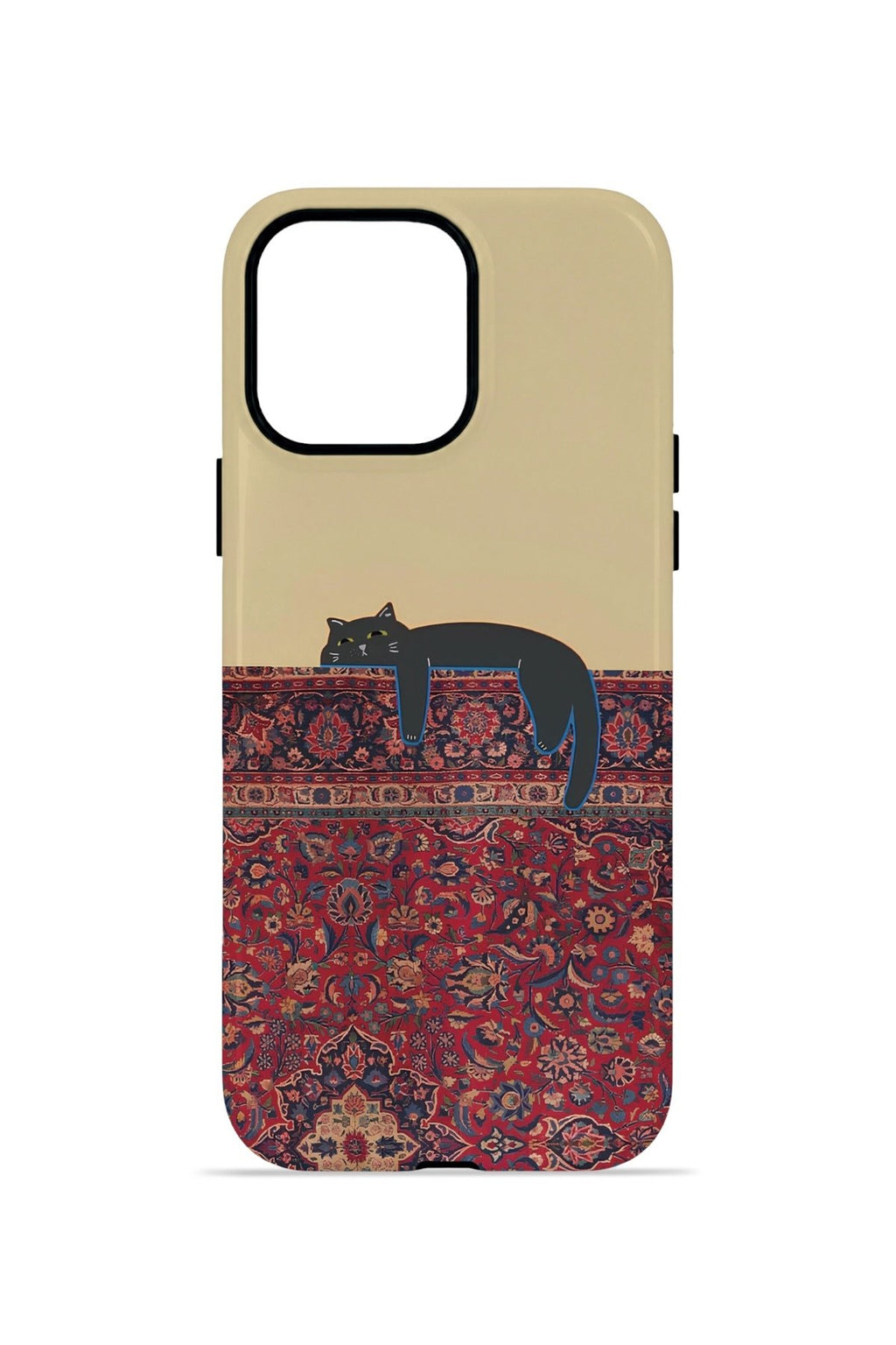 iPhone 14 Pro Max Vorian Çift Katmanlı Kılıf Persian Cat Lounge