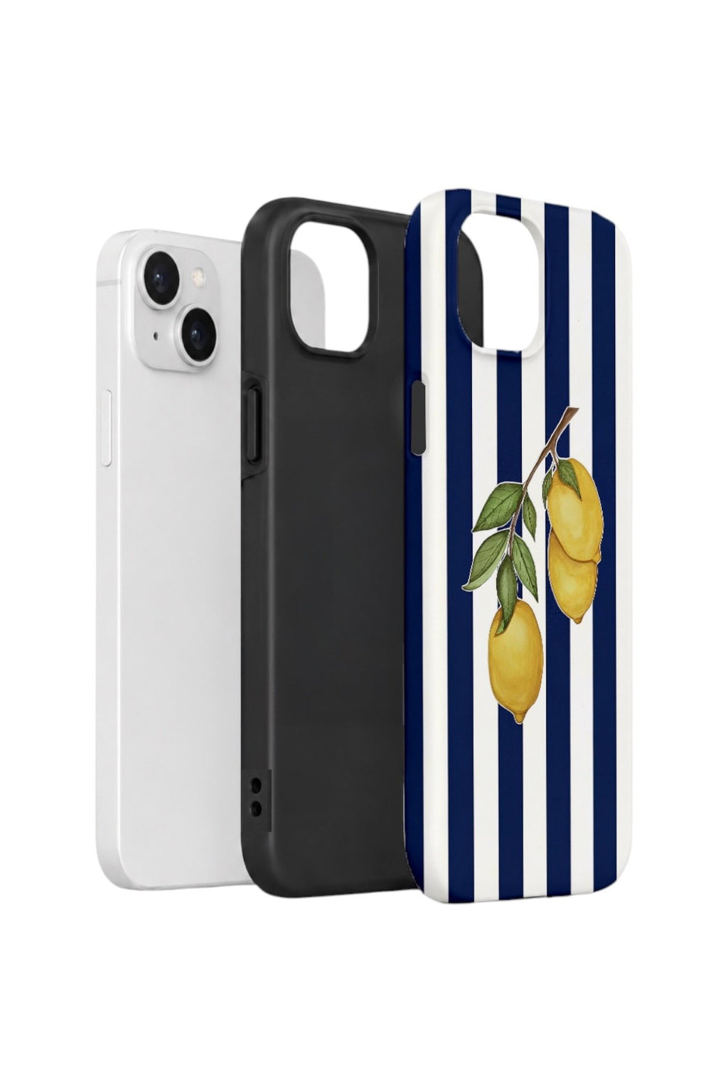iPhone 14 Plus Vorian Çift Katmanlı Kılıf Amalfi Lemon Branch