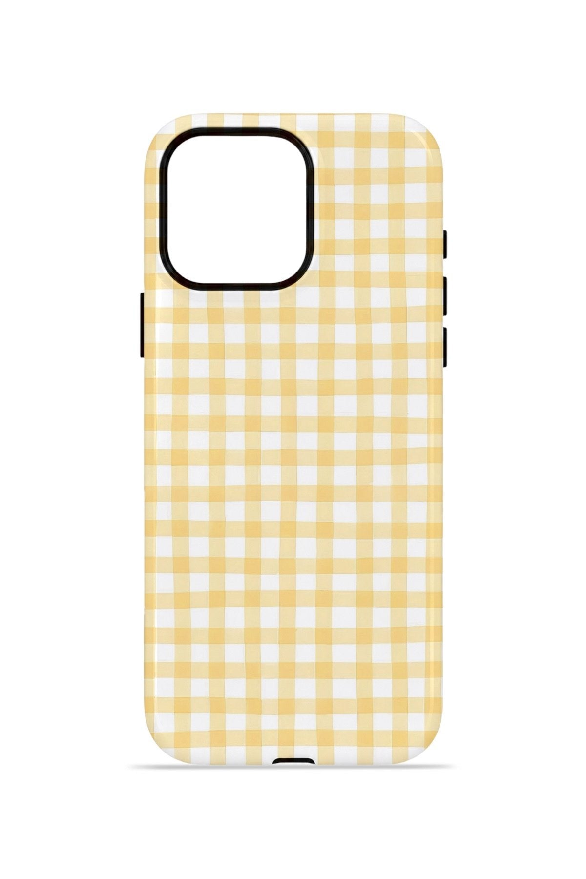 iPhone 15 Pro Vorian Çift Katmanlı Kılıf Butter Gingham