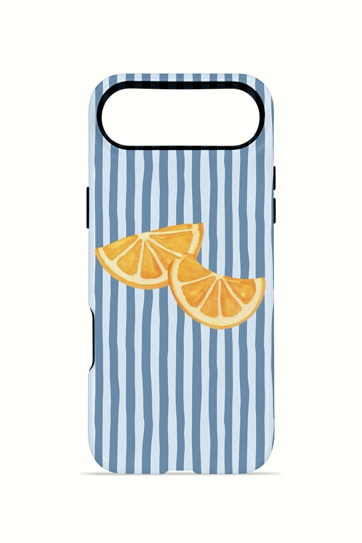 iPhone 17 Air Vorian Çift Katmanlı MagSafe Kılıf Blue Orange Slices
