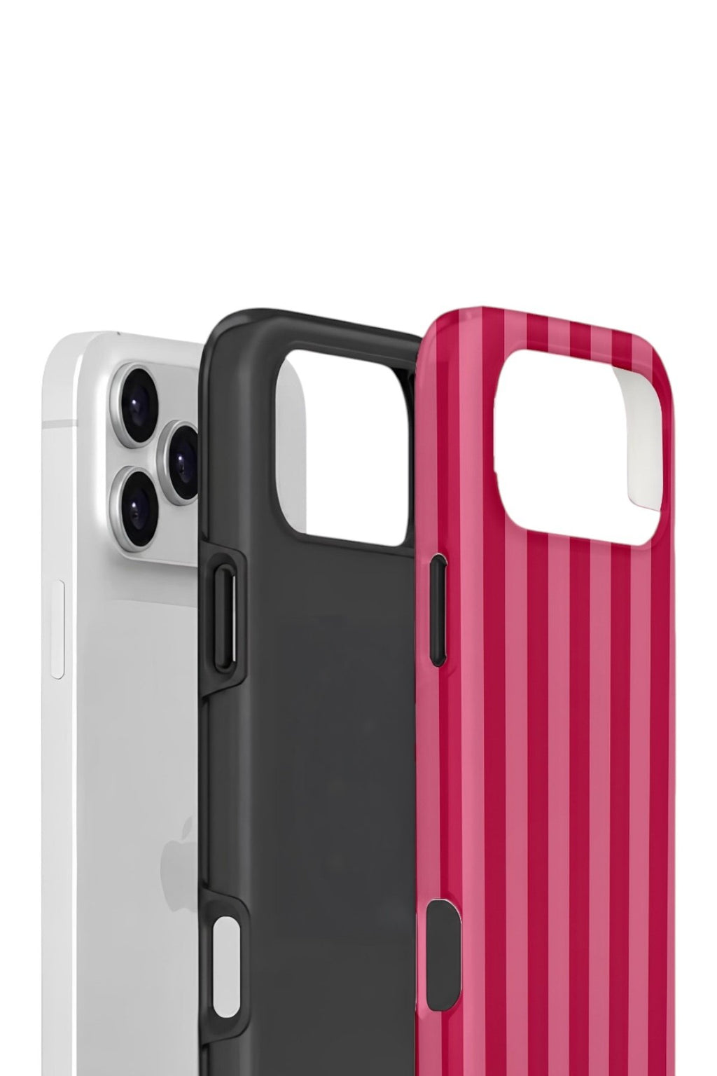 iPhone 17 Pro Max Vorian Çift Katmanlı Kılıf Berry Cabana