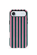 iPhone 17 Air Vorian Çift Katmanlı Kılıf Pink Navy Cabana