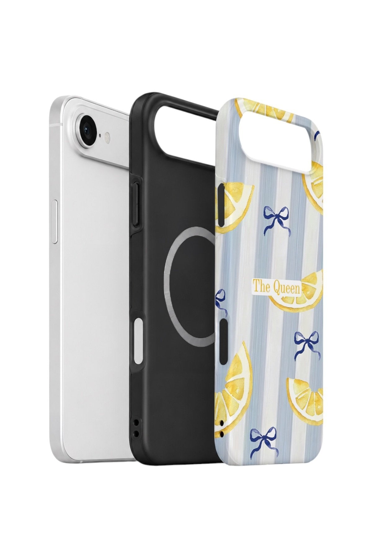 iPhone 17 Air Vorian Çift Katmanlı MagSafe Kılıf Queen Lemon Bow
