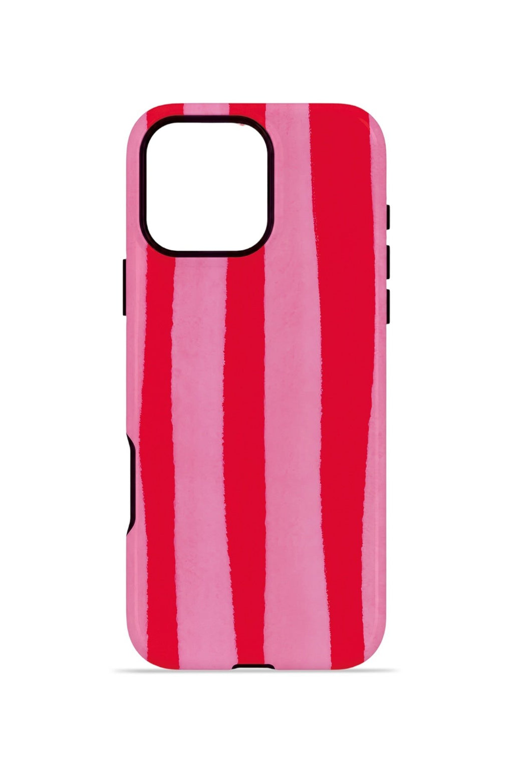 iPhone 16 Pro Max Vorian Çift Katmanlı Kılıf Raspberry Bold Stripe