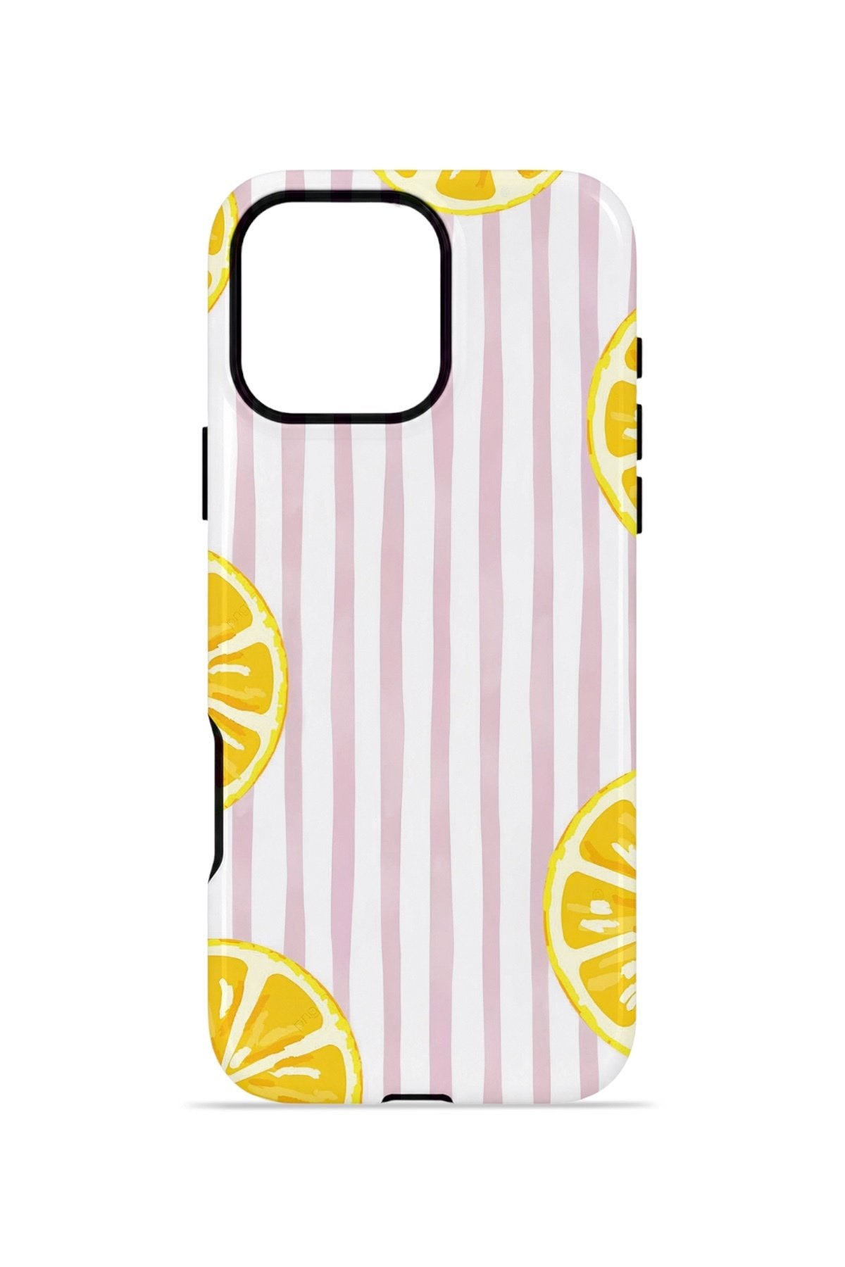 iPhone 16 Pro Max Vorian Çift Katmanlı Kılıf Pink Lemon Window