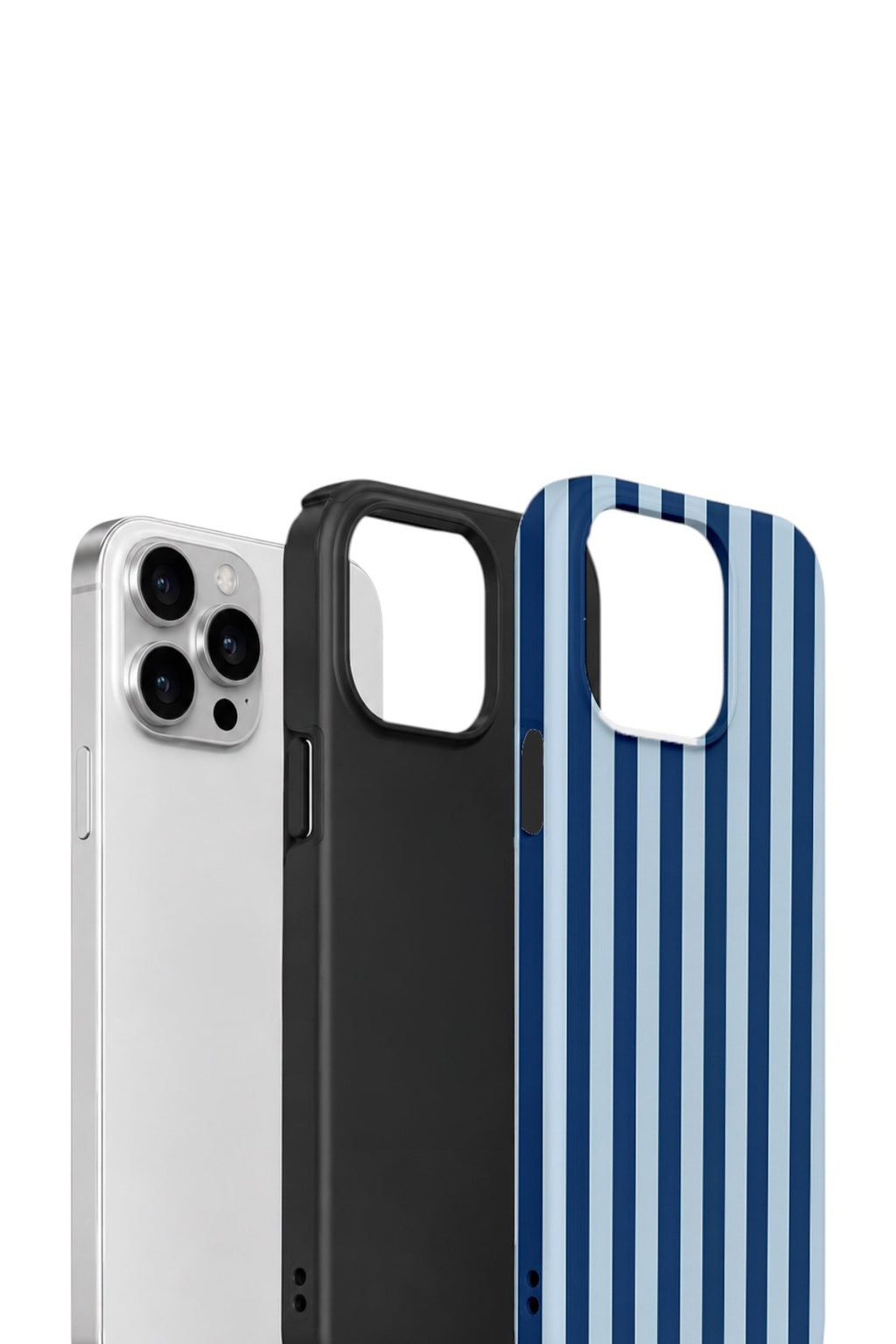 iPhone 14 Pro Max Vorian Çift Katmanlı Kılıf Deep Blue Riviera