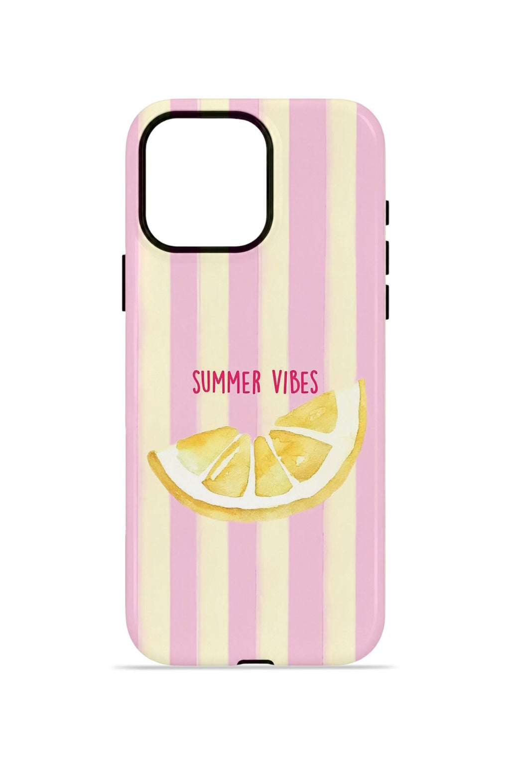 iPhone 15 Pro Max Vorian Çift Katmanlı Kılıf Summer Vibes Lemon