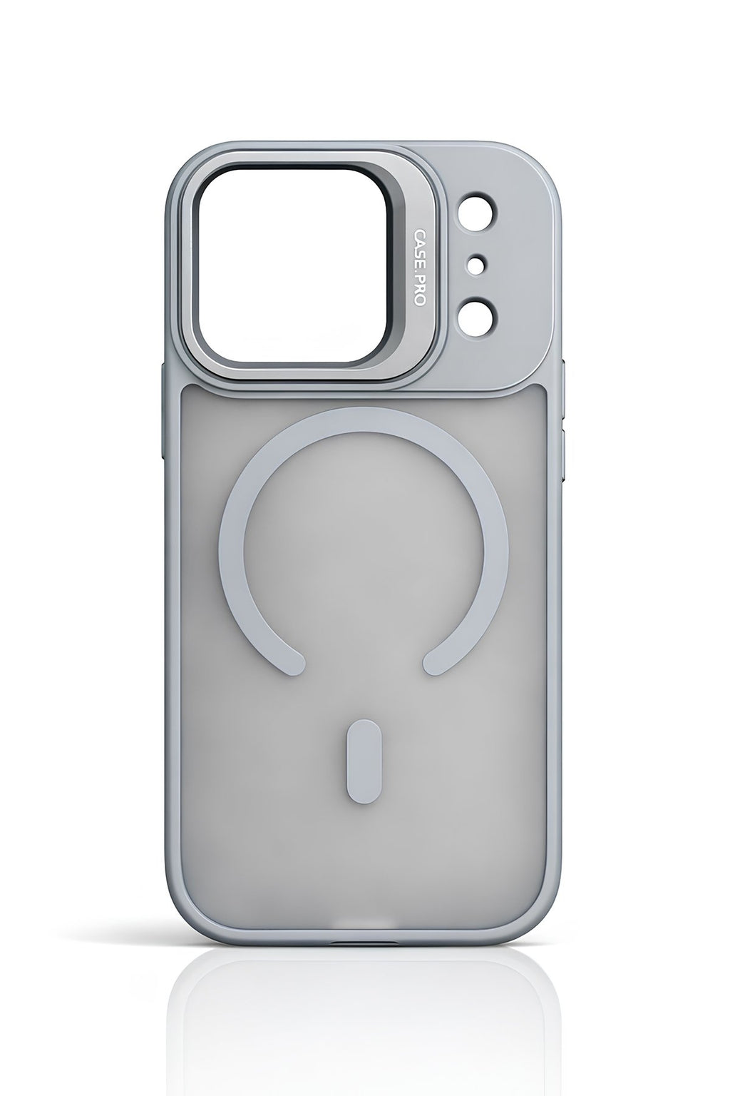 iPhone 17 Pro Max Cyrenn MagSafe Kılıf + Lens Koruyucu Titanyum Grisi