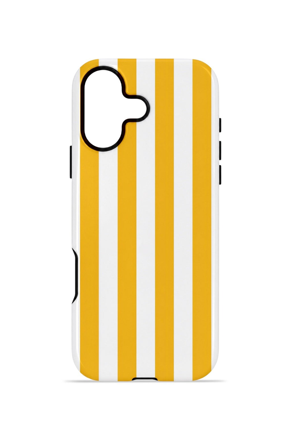 iPhone 16 Plus Vorian Çift Katmanlı MagSafe Kılıf Golden Riviera Stripe