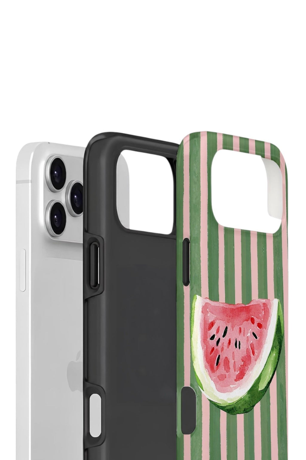 iPhone 17 Pro Max Vorian Çift Katmanlı Kılıf Watermelon Postcard
