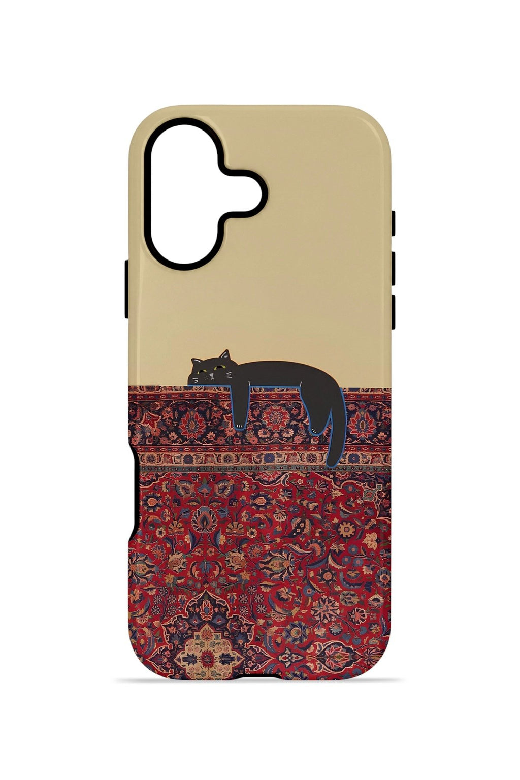 iPhone 16 Plus Vorian Çift Katmanlı Kılıf Persian Cat Lounge