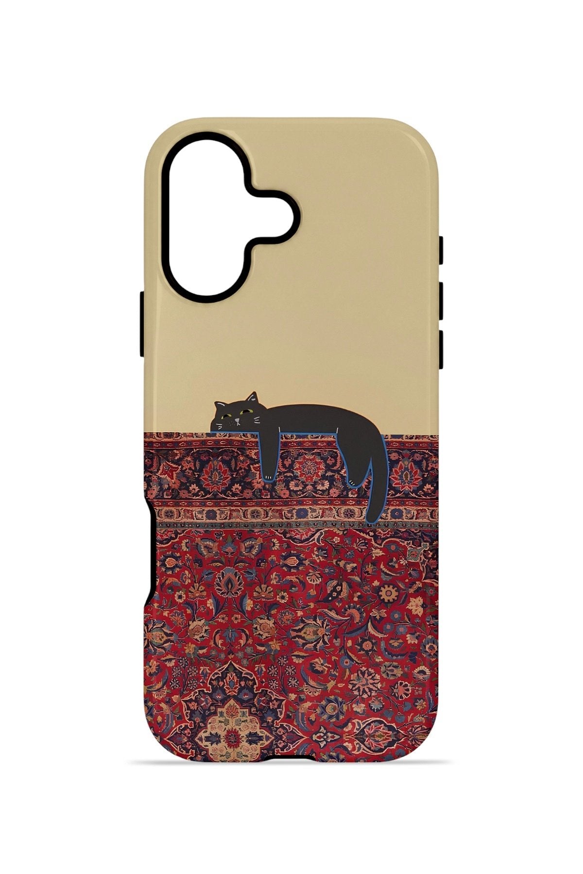 iPhone 16 Plus Vorian Çift Katmanlı Kılıf Persian Cat Lounge