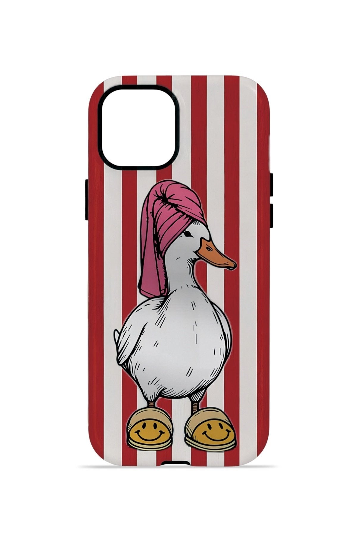iPhone 12 Vorian Çift Katmanlı MagSafe Kılıf Duchess Duck