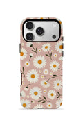 iPhone 17 Pro Vorian Çift Katmanlı MagSafe Kılıf Daisy Mocha Garden
