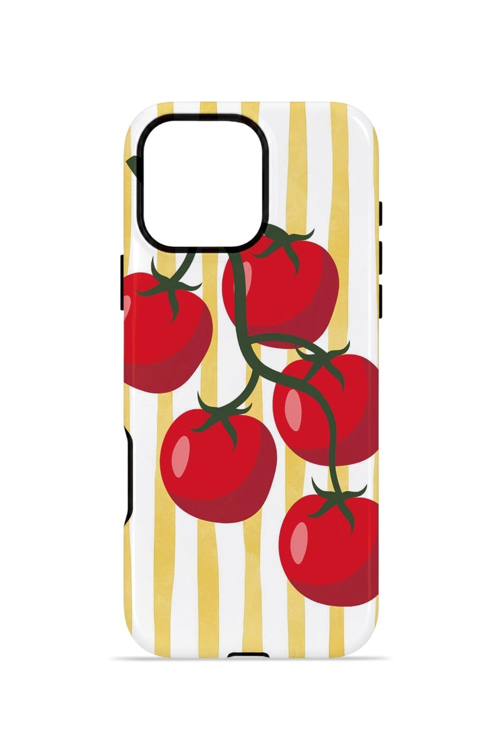 iPhone 16 Pro Max Vorian Çift Katmanlı MagSafe Kılıf Tomato Market Stripe