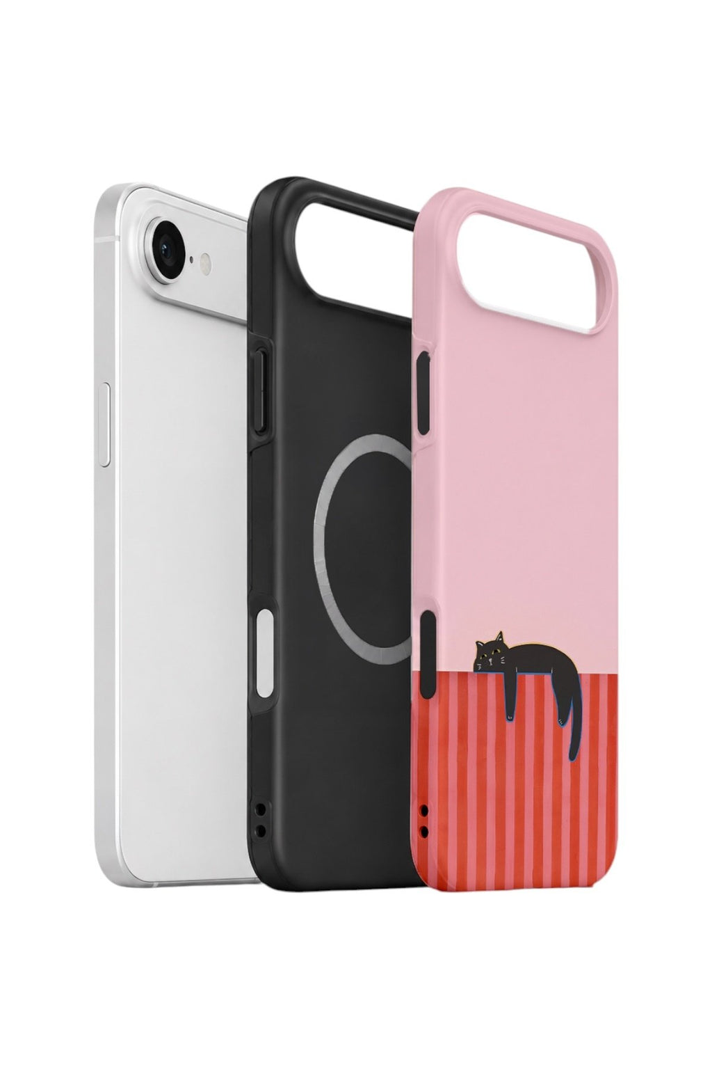 iPhone 17 Air Vorian Çift Katmanlı MagSafe Kılıf Lazy Cat Sunset