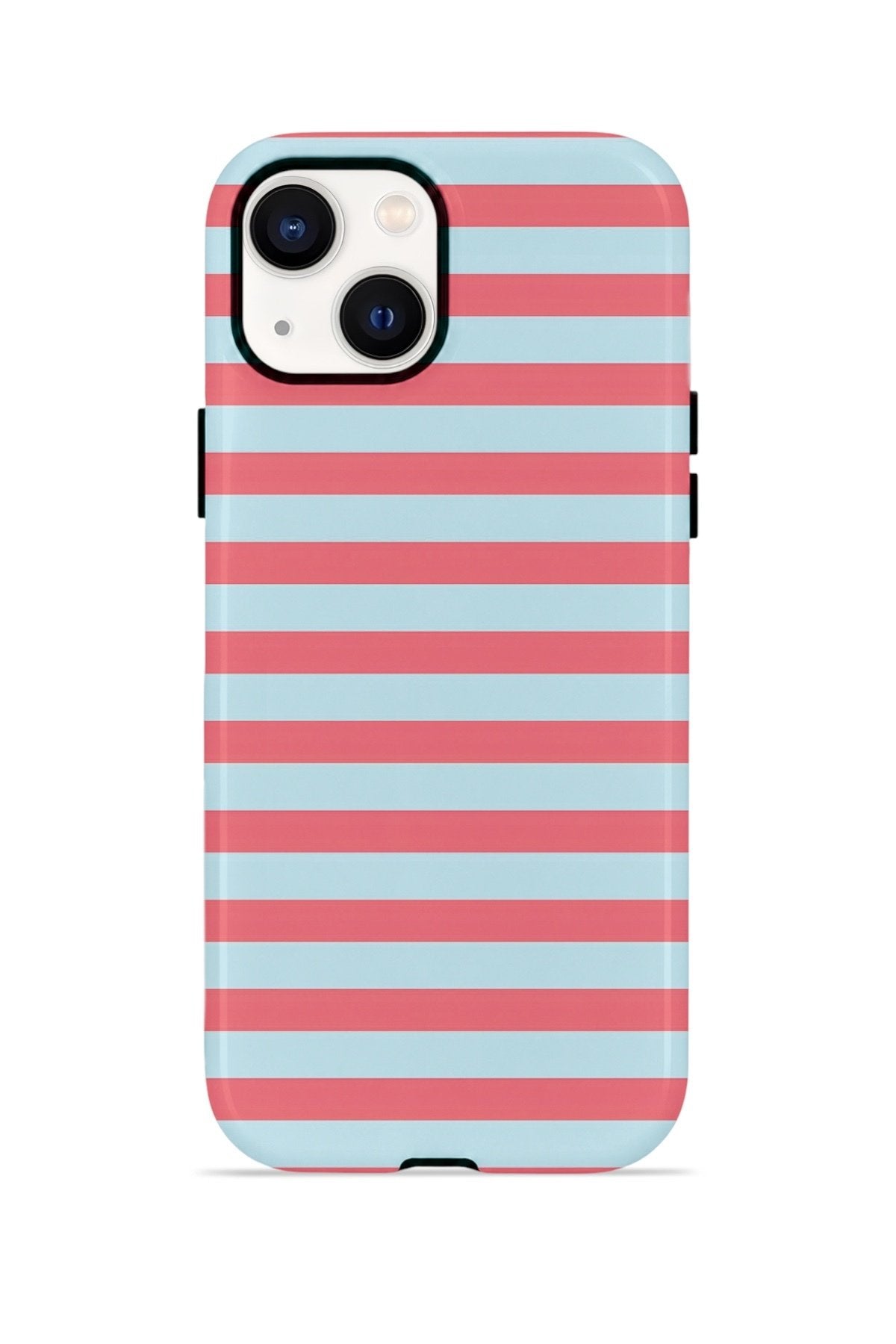 iPhone 14 Plus Vorian Çift Katmanlı MagSafe Kılıf Candy Horizon Stripe