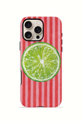 iPhone 16 Pro Max Vorian Çift Katmanlı MagSafe Kılıf Lime Slice Pop