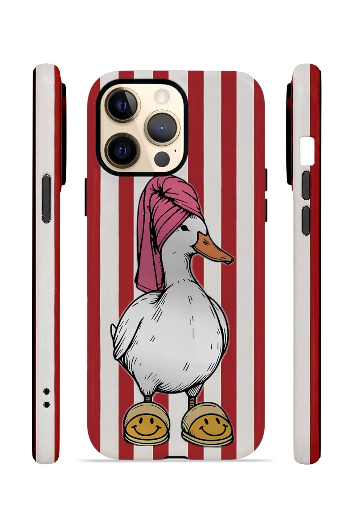 iPhone 14 Pro Vorian Çift Katmanlı MagSafe Kılıf Duchess Duck