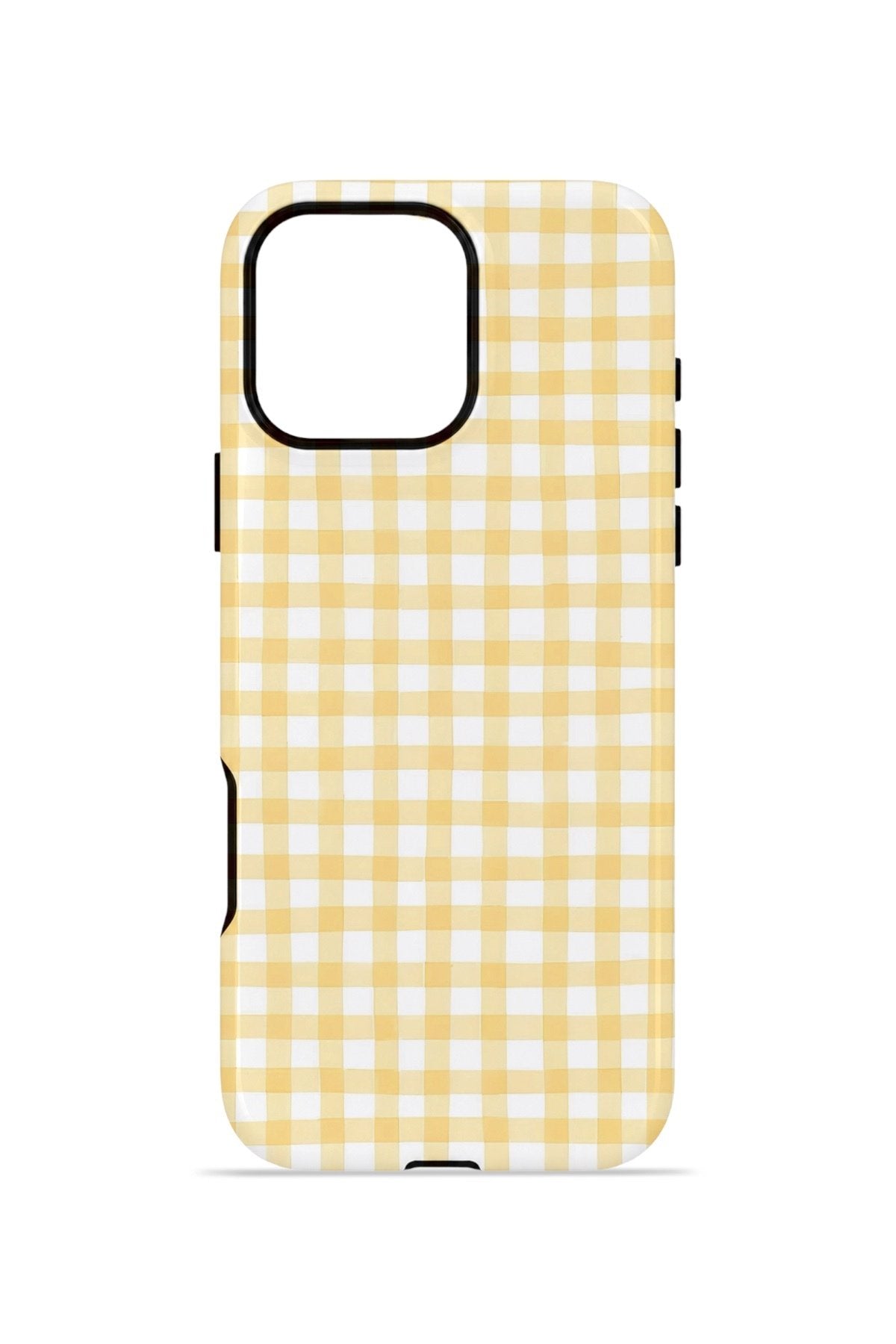 iPhone 16 Pro Max Vorian Çift Katmanlı Kılıf Butter Gingham