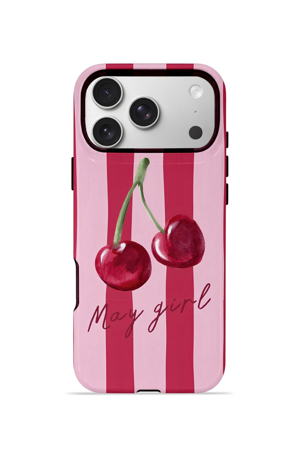 iPhone 17 Pro Vorian Çift Katmanlı MagSafe Kılıf Cherry Girl