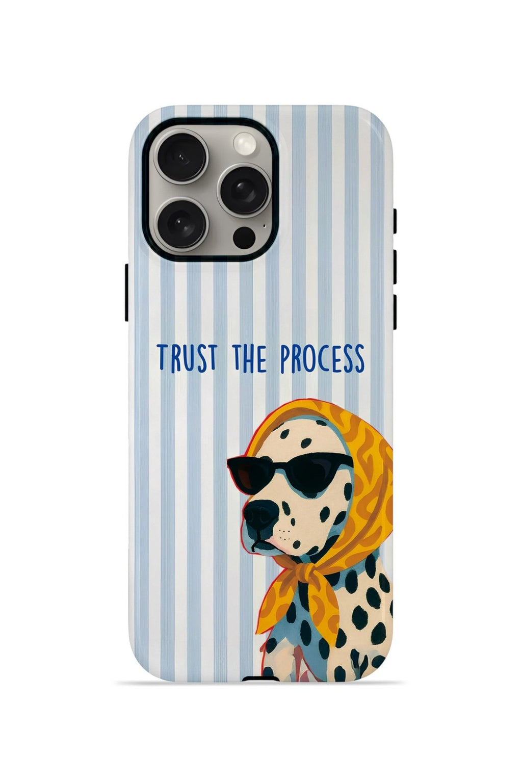 iPhone 15 Pro Vorian Çift Katmanlı MagSafe Kılıf Trust The Process Dalmatian