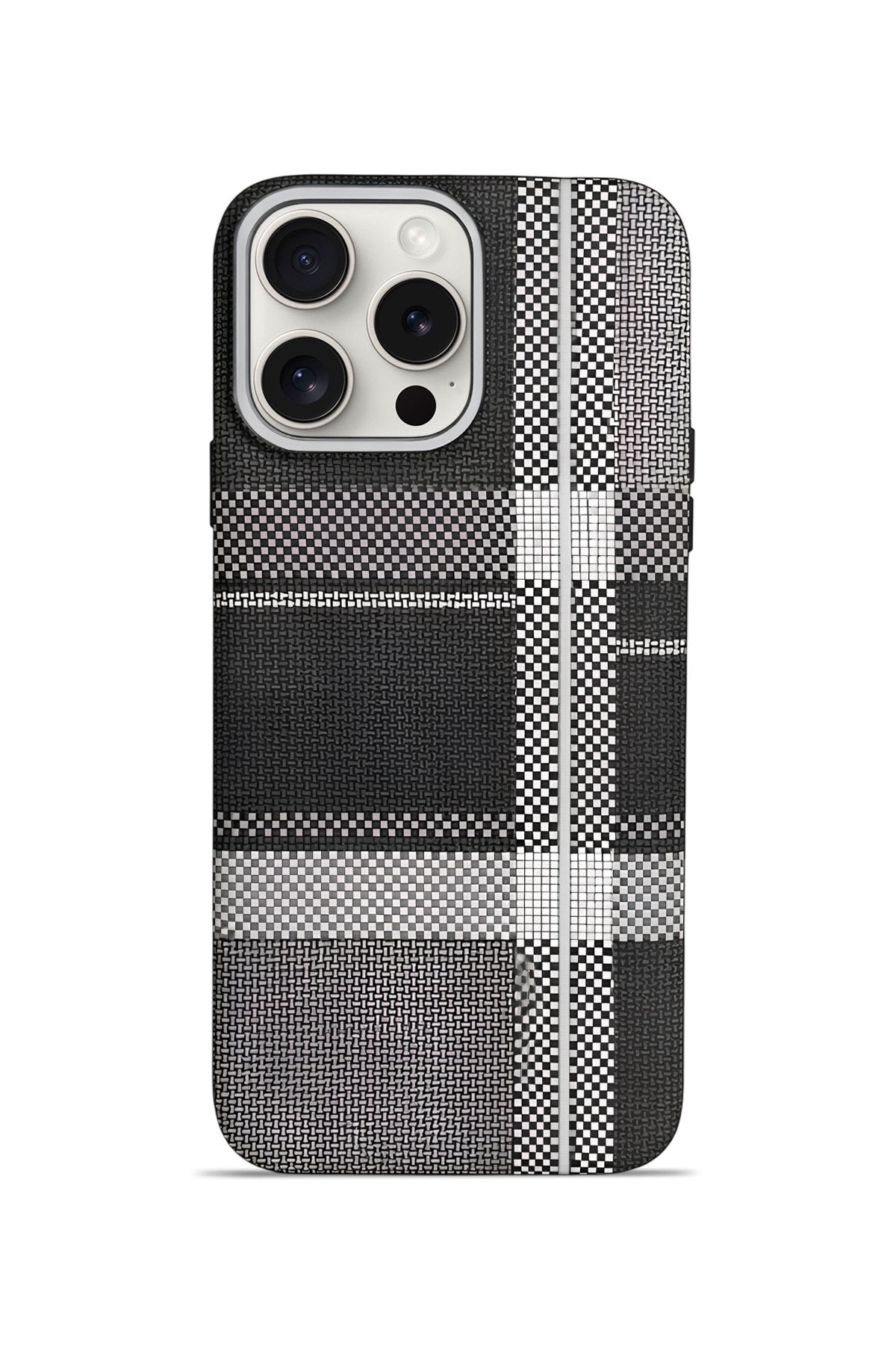 Nox Craft iPhone 15 Plus MagSafe Karbon Kılıf Raw Weave