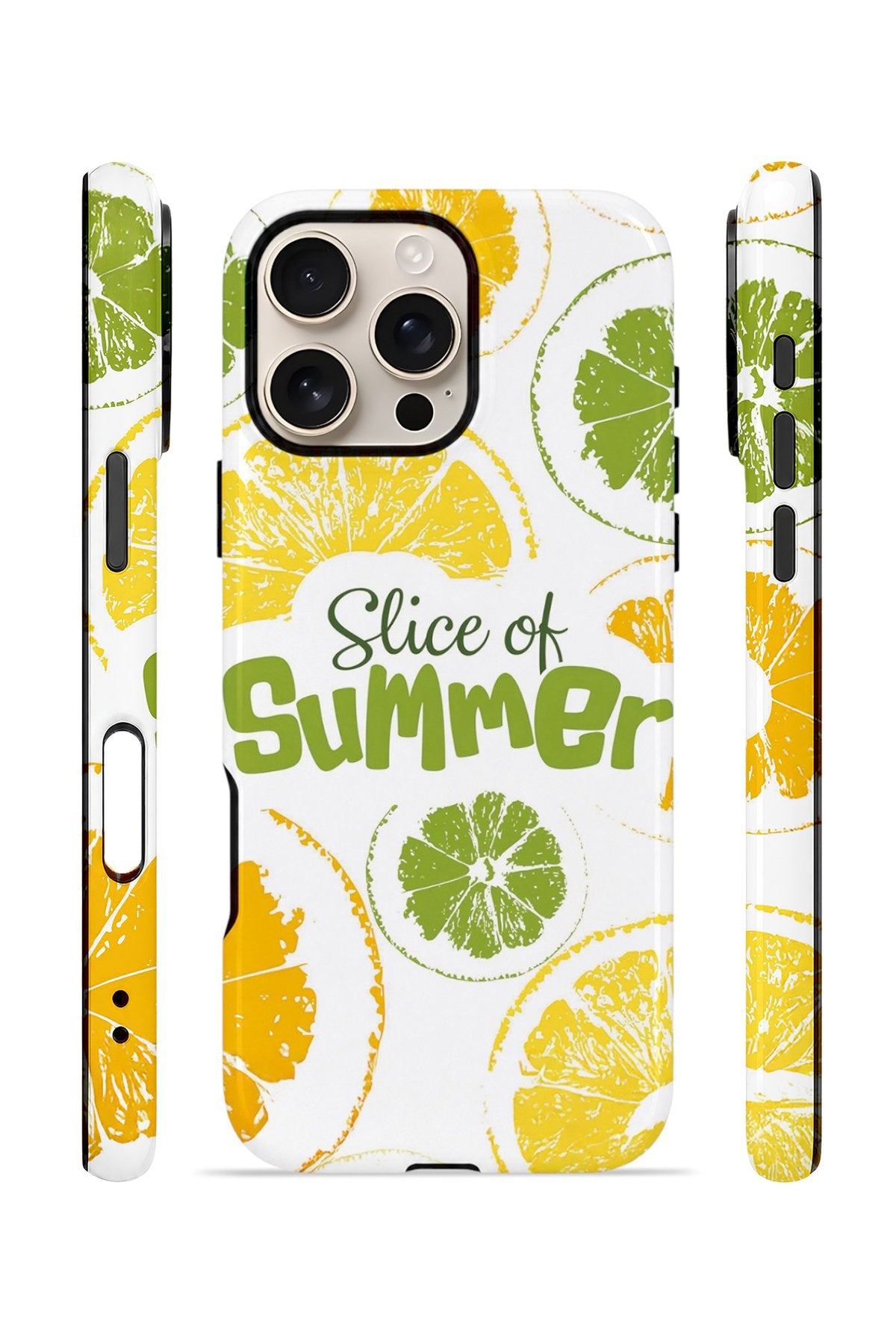 iPhone 16 Pro Max Vorian Çift Katmanlı MagSafe Kılıf Slice Of Summer