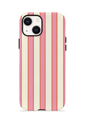 iPhone 15 Plus Vorian Çift Katmanlı Kılıf Sunset Candy Stripe