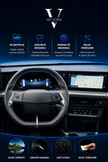 Opel Frontera 2025 Multimedya ve Dijital Gösterge Uyumlu 9H Nano Ekran Koruyucu