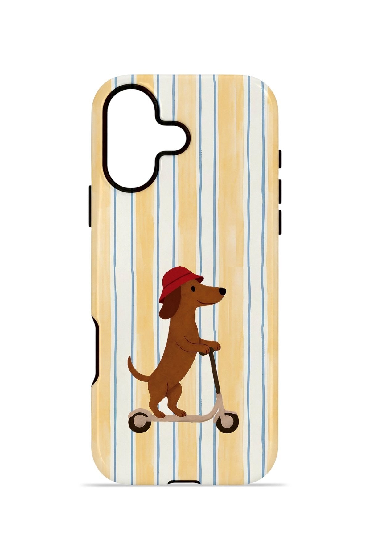 iPhone 16 Plus Vorian Çift Katmanlı Kılıf Dachshund Riviera