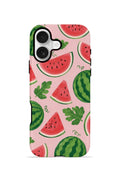 iPhone 16 Plus Vorian Çift Katmanlı Kılıf Watermelon Garden Party