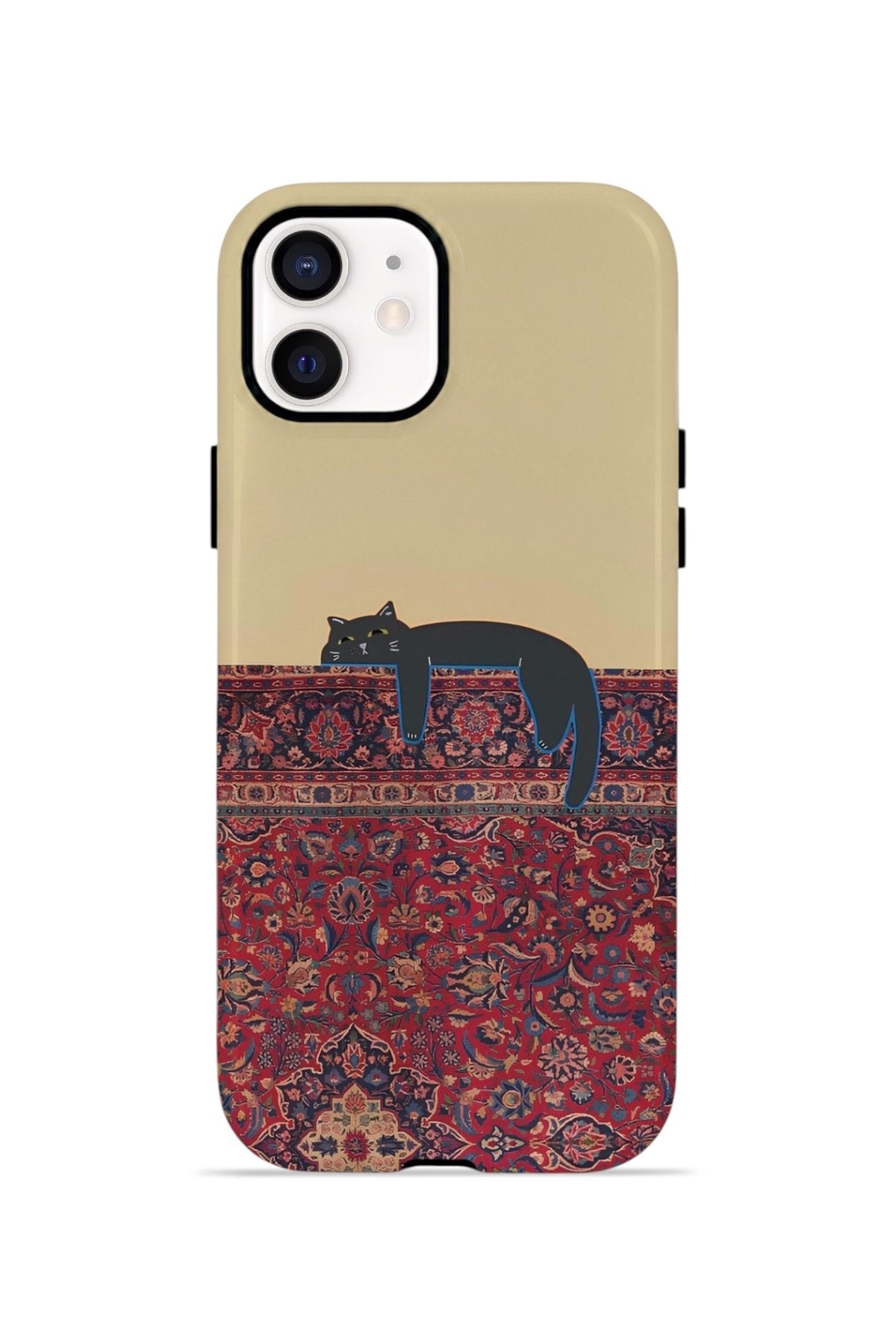 iPhone 12 Vorian Çift Katmanlı Kılıf Persian Cat Lounge