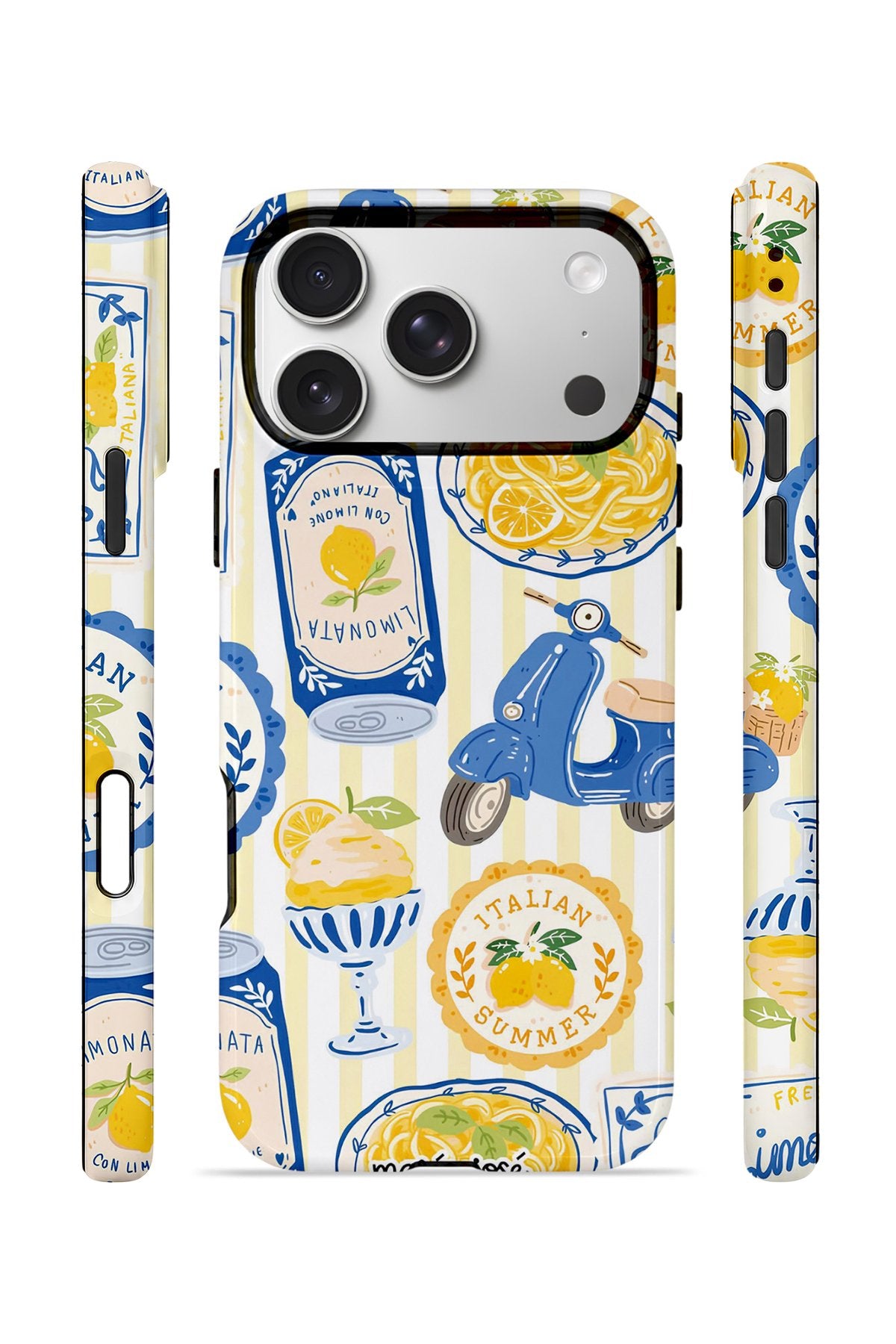 iPhone 17 Pro Vorian Çift Katmanlı Kılıf Italian Tableware