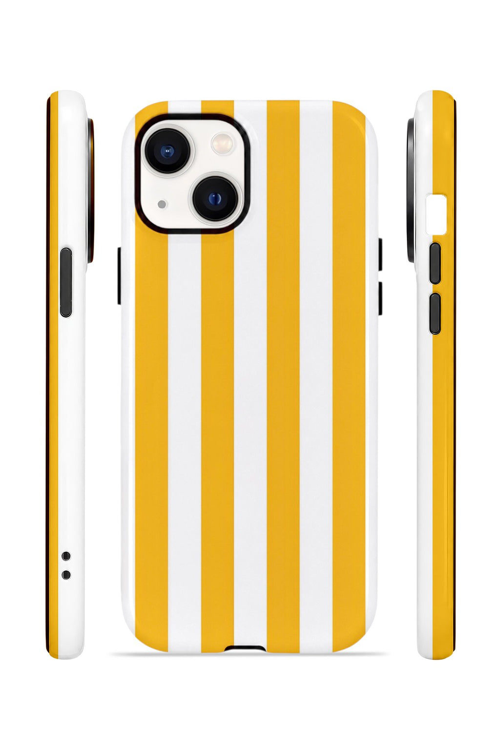 iPhone 15 Vorian Çift Katmanlı Kılıf Golden Riviera Stripe