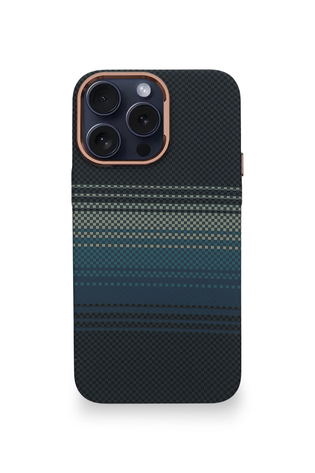 NeoWoven Case iPhone 15 Pro Derin Mavi Akım