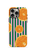 iPhone 15 Pro Vorian Çift Katmanlı Kılıf Orange Grove Cabana