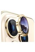 iPhone 14 Pro Sapphire Lens Koruyucu Gold