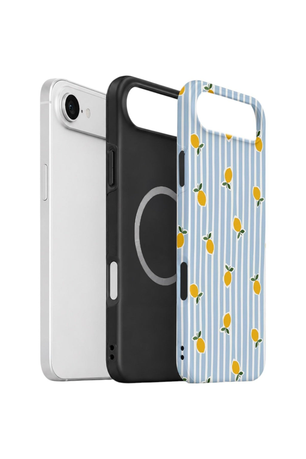iPhone 17 Air Vorian Çift Katmanlı MagSafe Kılıf Tiny Lemon Rain