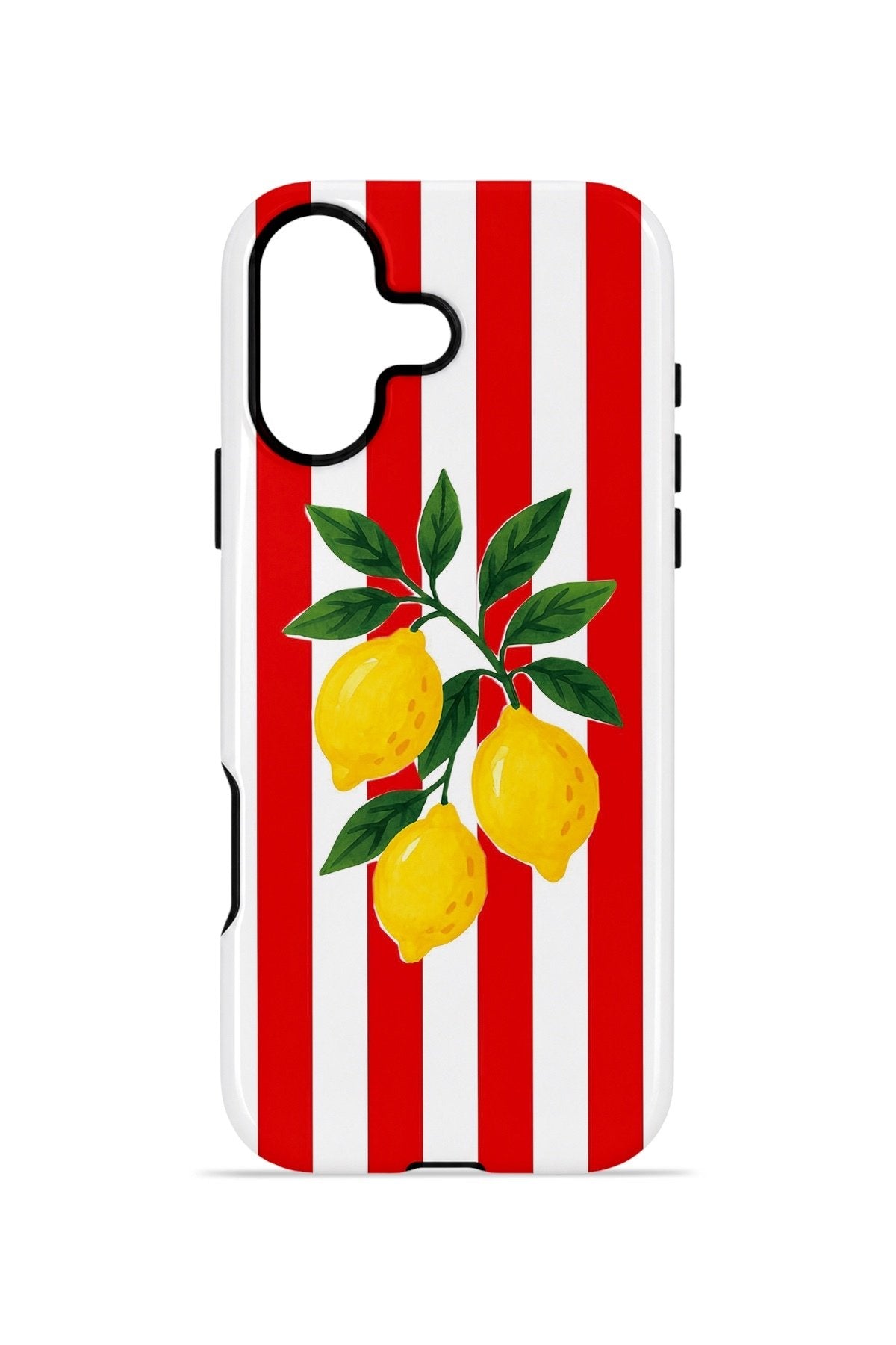 iPhone 16 Vorian Çift Katmanlı Kılıf Lemon Parade Red