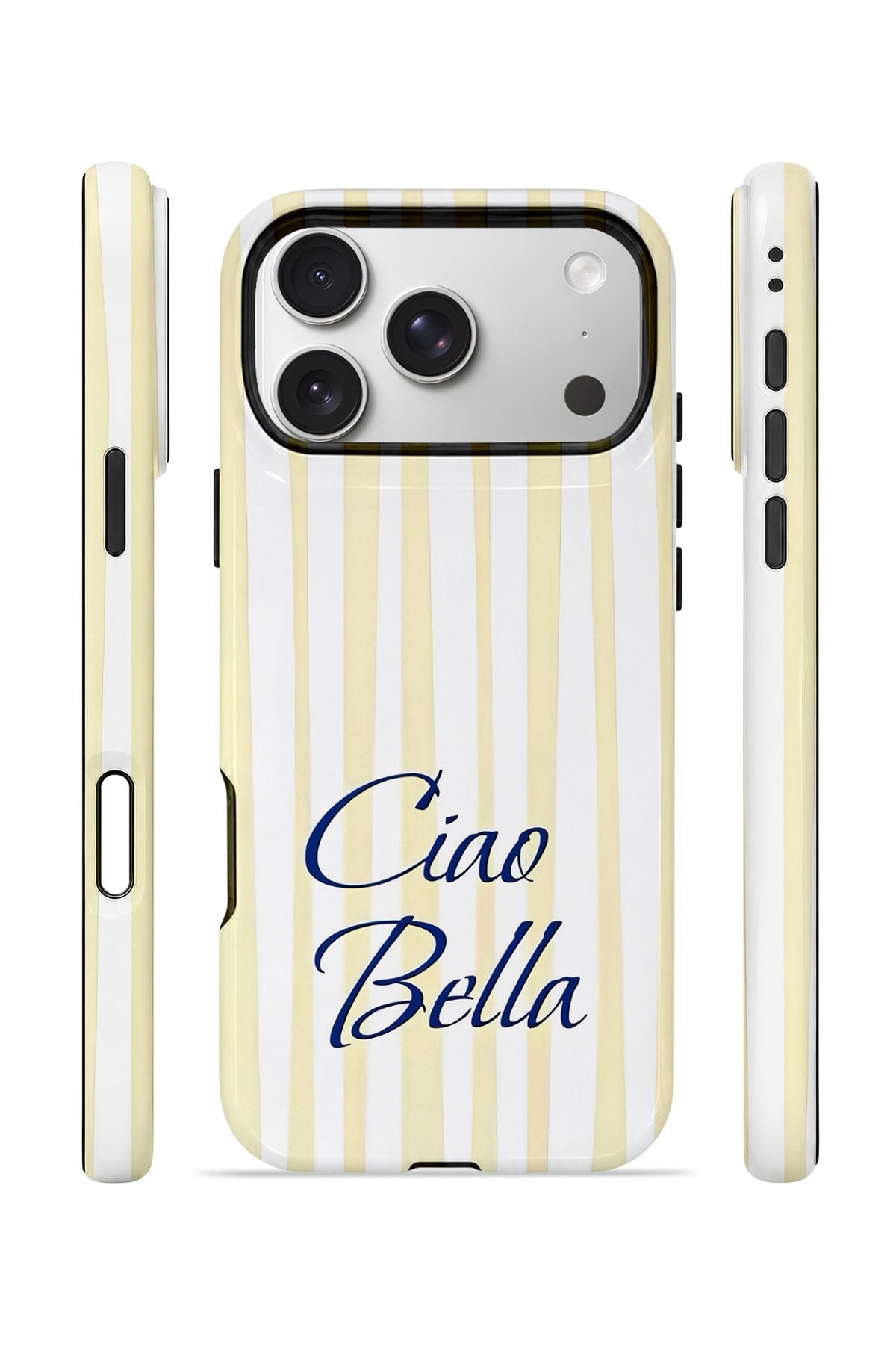 iPhone 17 Pro Max Vorian Çift Katmanlı MagSafe Kılıf Ciao Bella Lemon