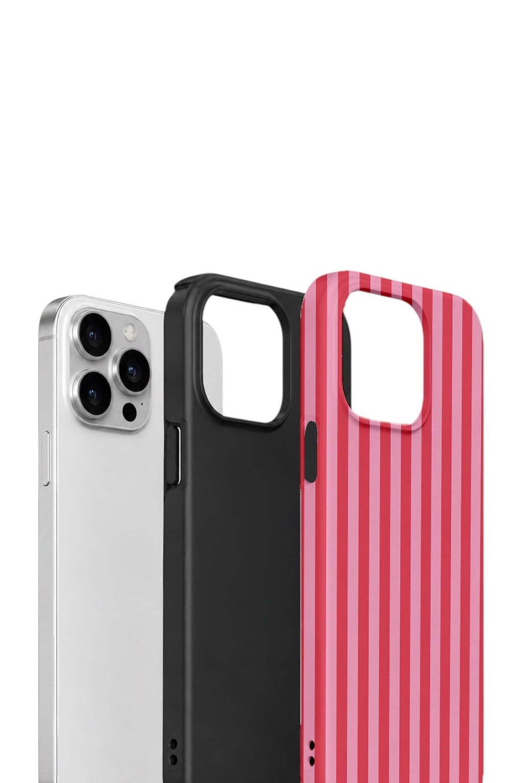 iPhone 12 Pro Vorian Çift Katmanlı Kılıf Raspberry Cabana