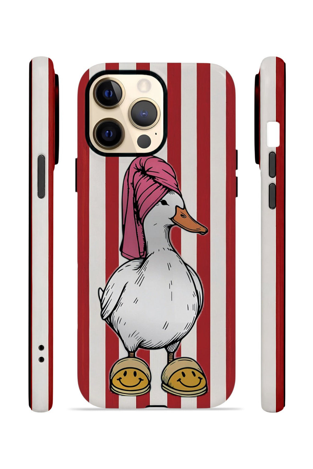 iPhone 13 Pro Max Vorian Çift Katmanlı MagSafe Kılıf Duchess Duck