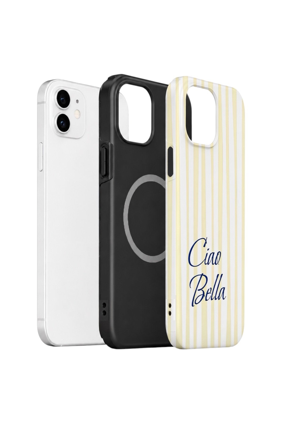 iPhone 11 Vorian Çift Katmanlı MagSafe Kılıf Ciao Bella Lemon
