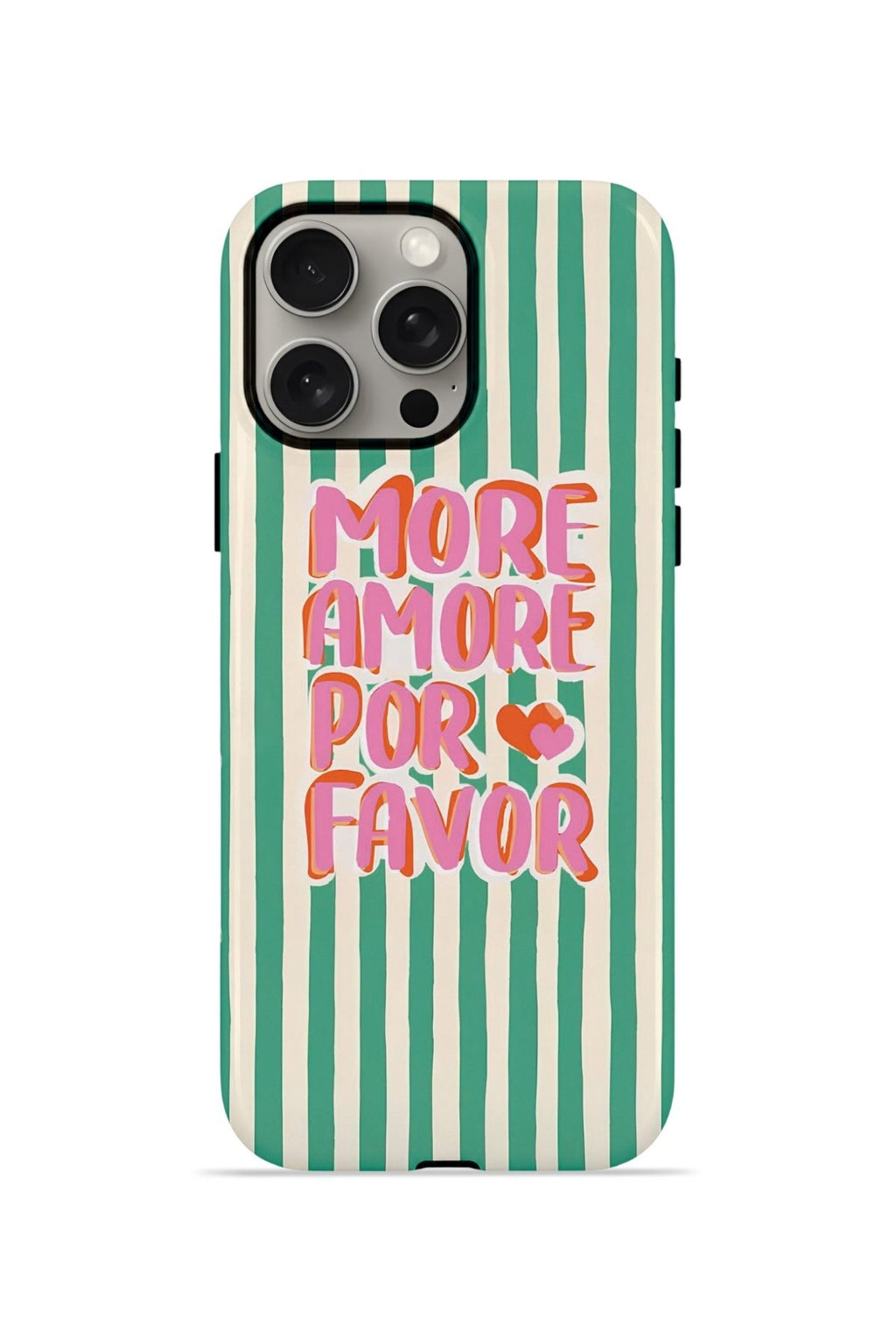 iPhone 15 Pro Vorian Çift Katmanlı MagSafe Kılıf More Amore Green