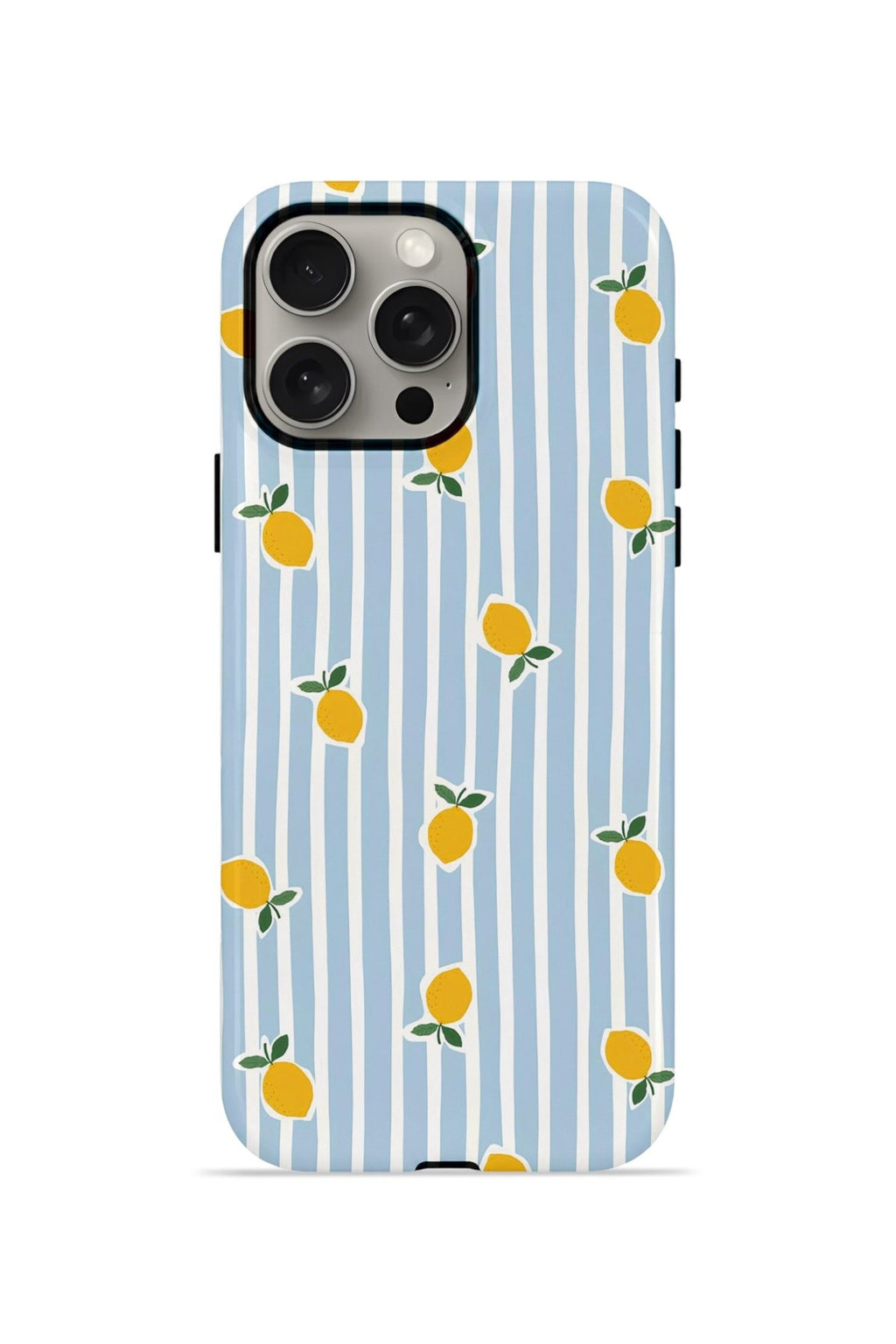 iPhone 15 Pro Vorian Çift Katmanlı MagSafe Kılıf Tiny Lemon Rain