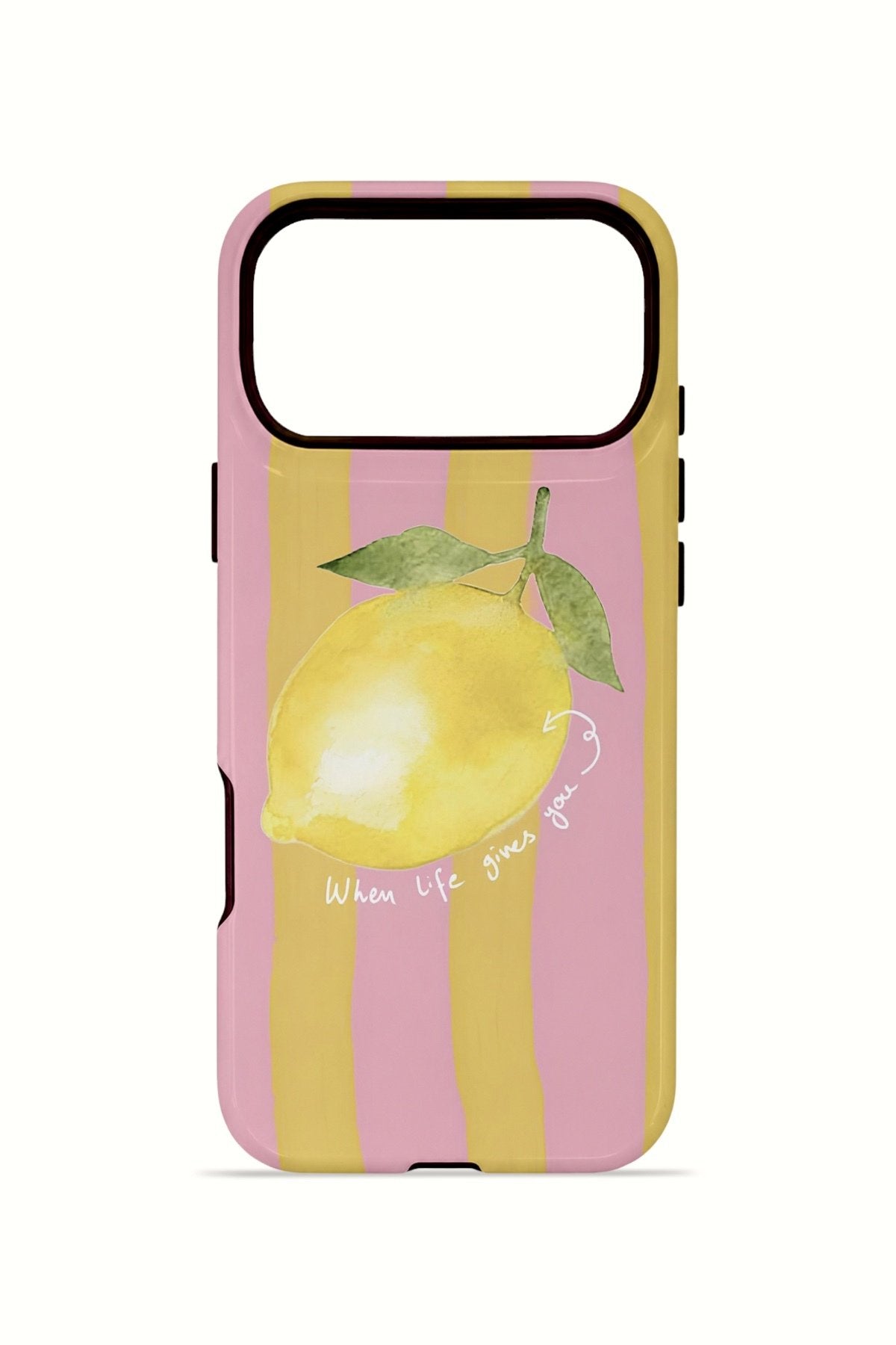 iPhone 17 Pro Vorian Çift Katmanlı Kılıf Pink Lemon Muse