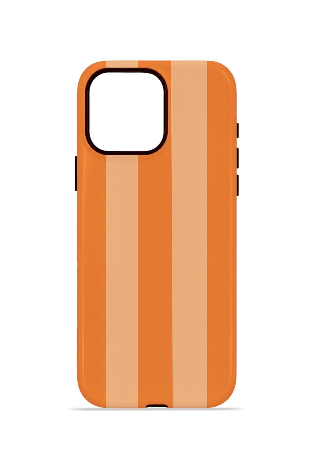 iPhone 15 Pro Max Vorian Çift Katmanlı MagSafe Kılıf Orange Cream Stripe